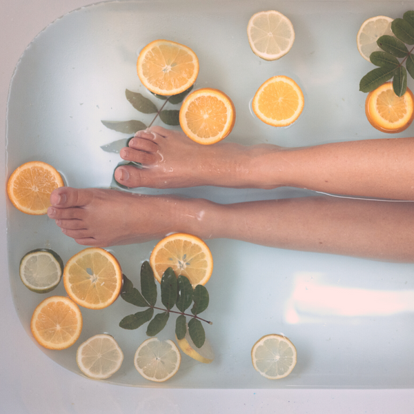 DIY Restorative Vitamin C Bath